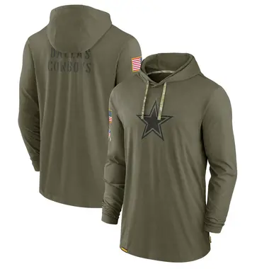 Nike Dallas Cowboys Salute to Service Therma Hoodie Small