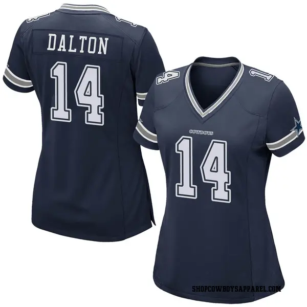 Women's Nike Dallas Cowboys Andy Dalton Team Color Jersey - Navy Game