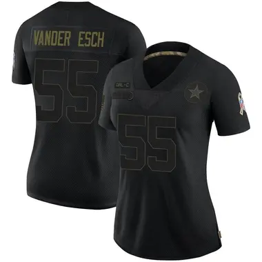 Nike Men's Dallas Cowboys Leighton Vander Esch #55 Vapor Limited Navy Jersey