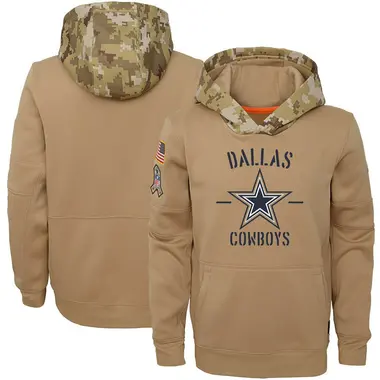 dallas cowboys nike salute to service sideline hoodie